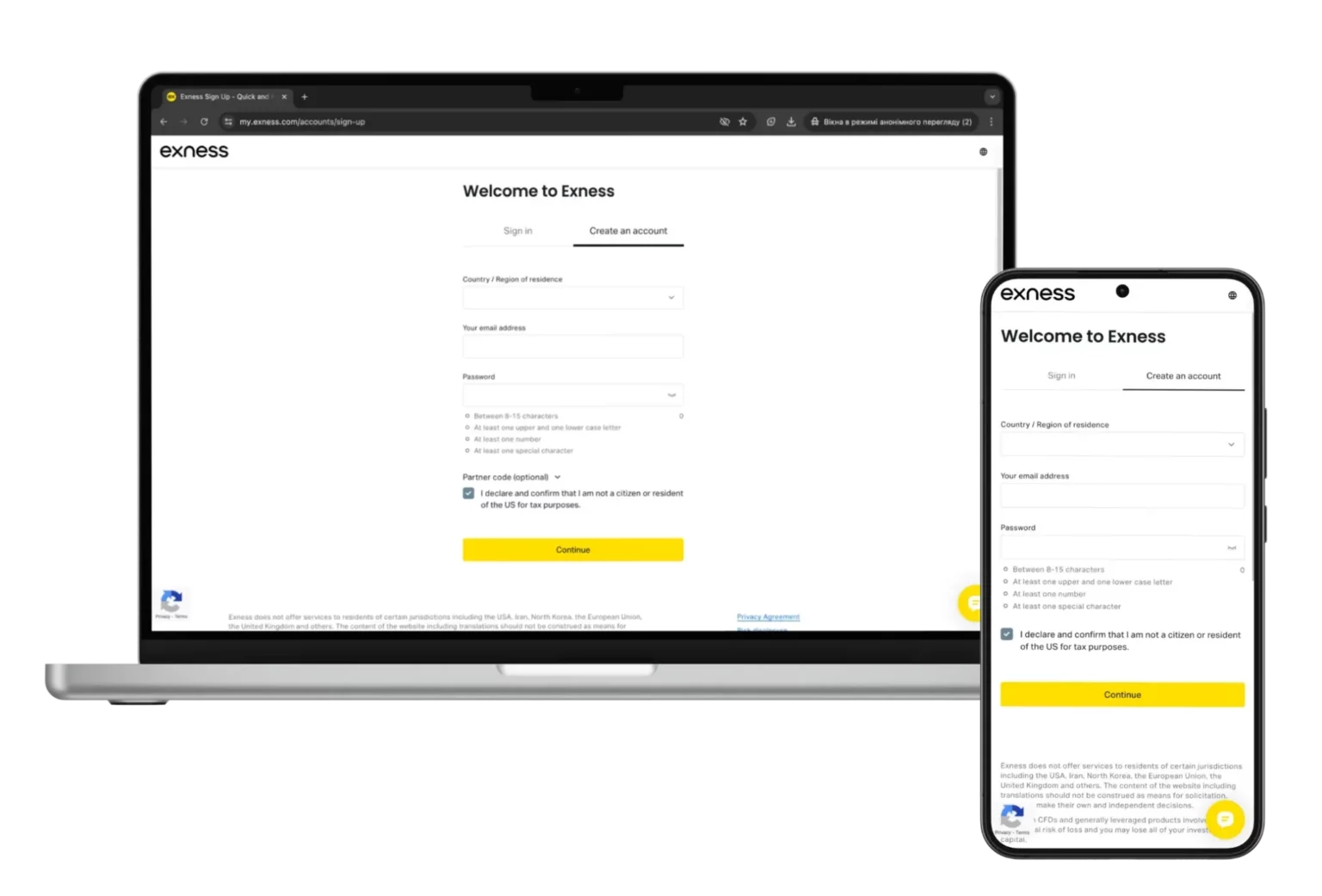 Advanced Swap-Free Exness Account