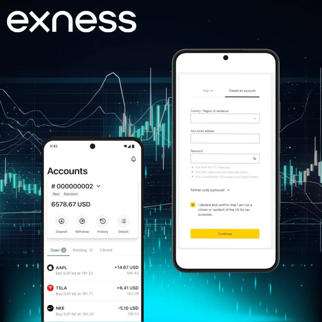 Sign up Exness